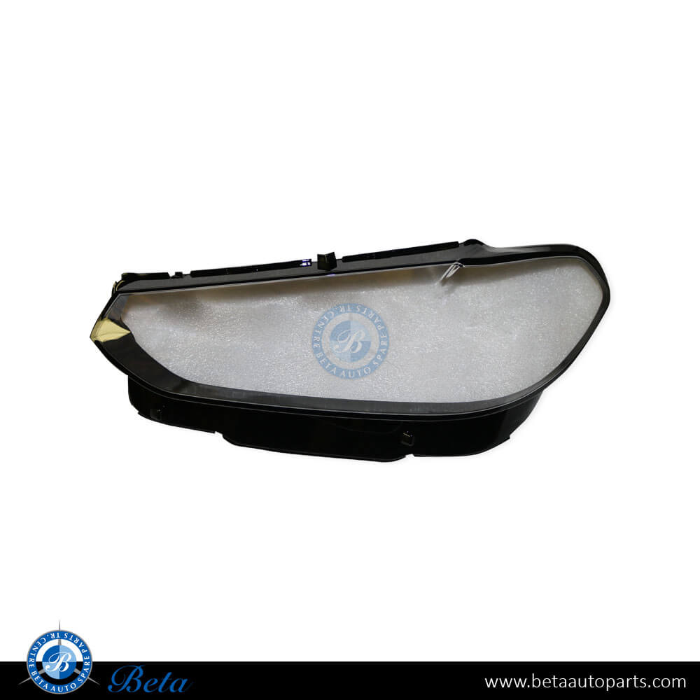 Left Side Headlamp Lens for BMW X3/X4 G01 LCI/G02 LCI 2020-Up models, Part Number 63115A0E5F5 Left Side Headlamp Lens for BMW X3/X4 G01 LCI/G02 LCI 2020-Up models, Part Number 63115A0E5F5